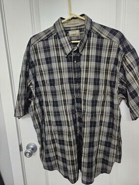 Khakis Men's XL Short-Sleeve Button-Up Shirt